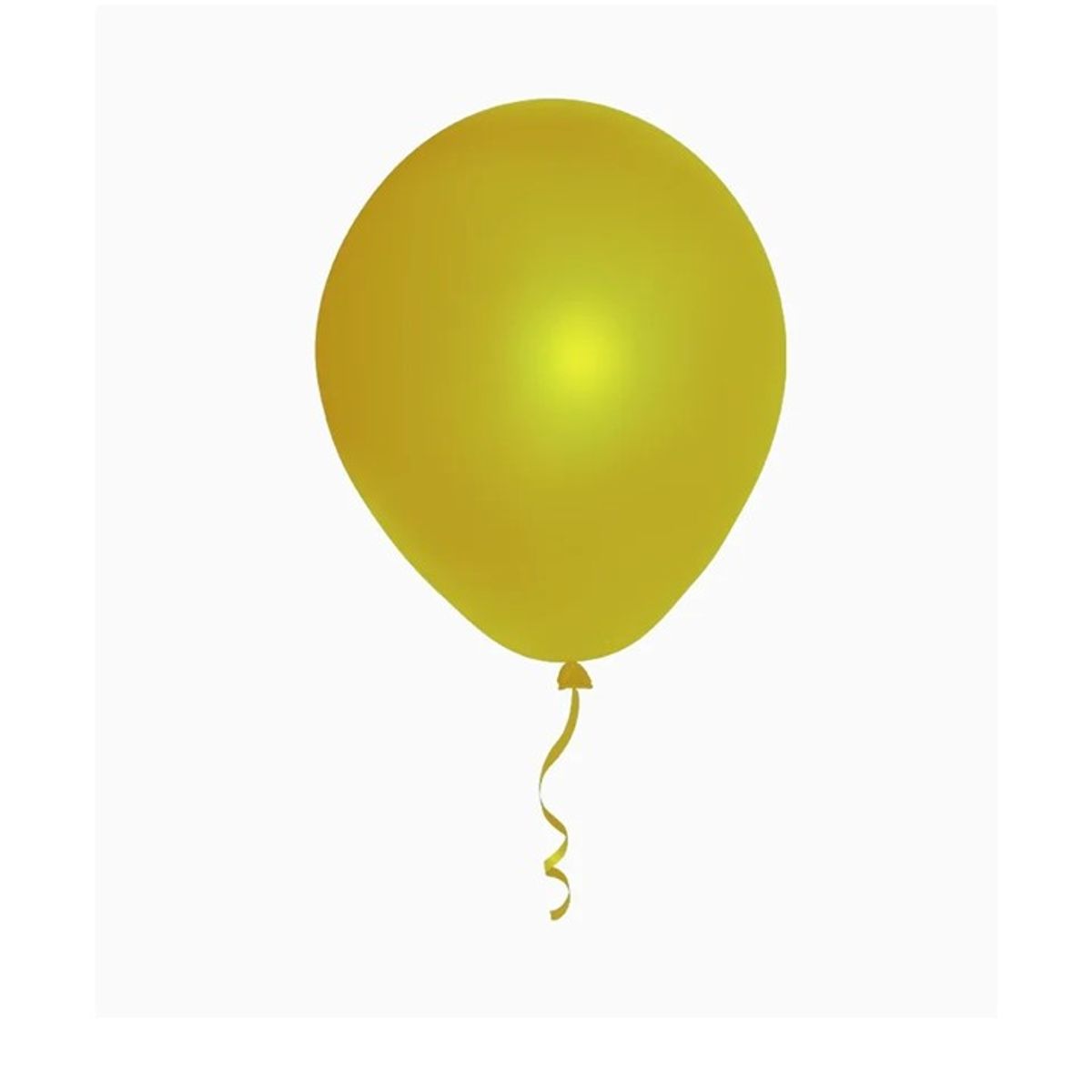 GENERICO - Globos Amarillos 100 Pcs