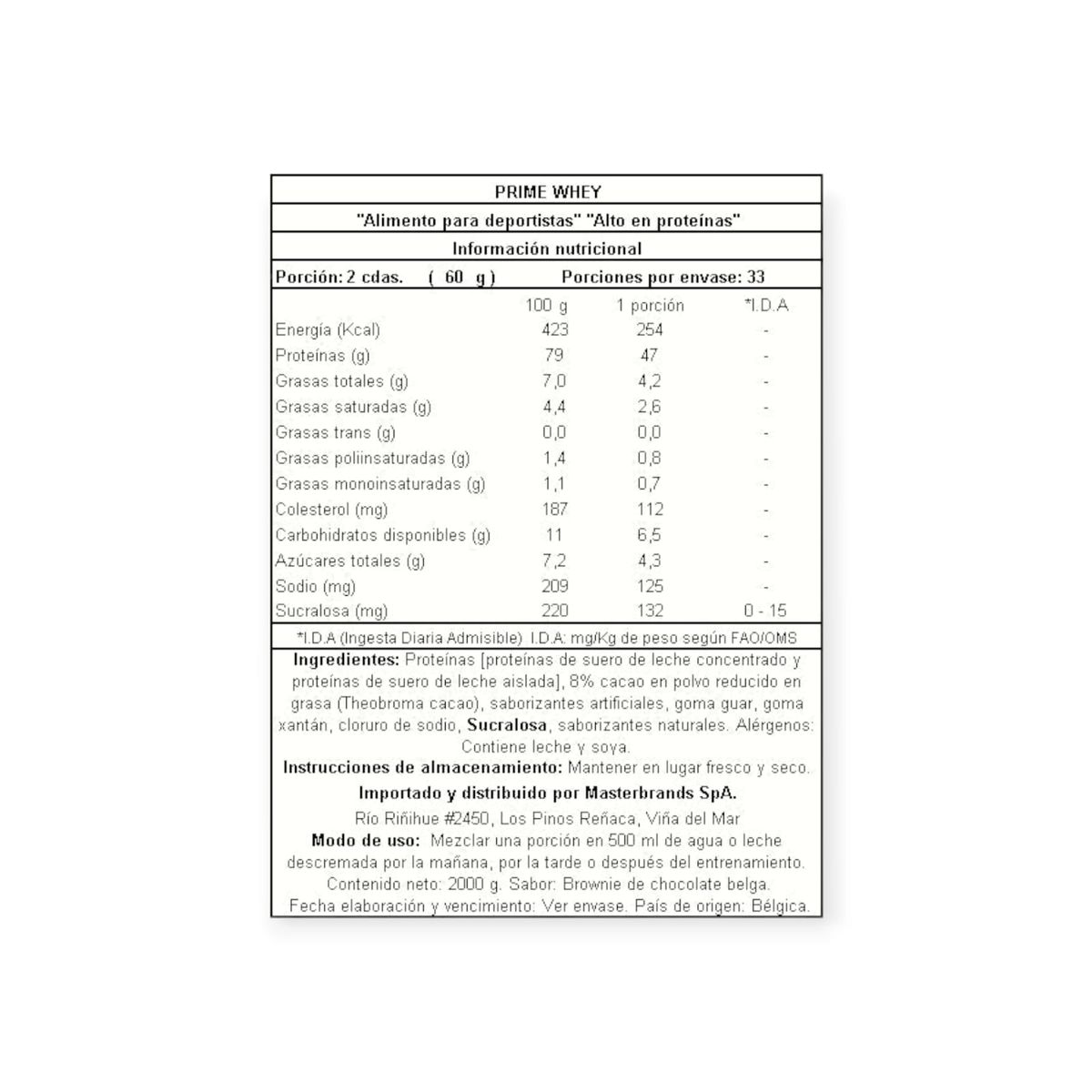 QNT - PROTEINA PRIME WHEY COOKIES AND CREME 2KG - QNT