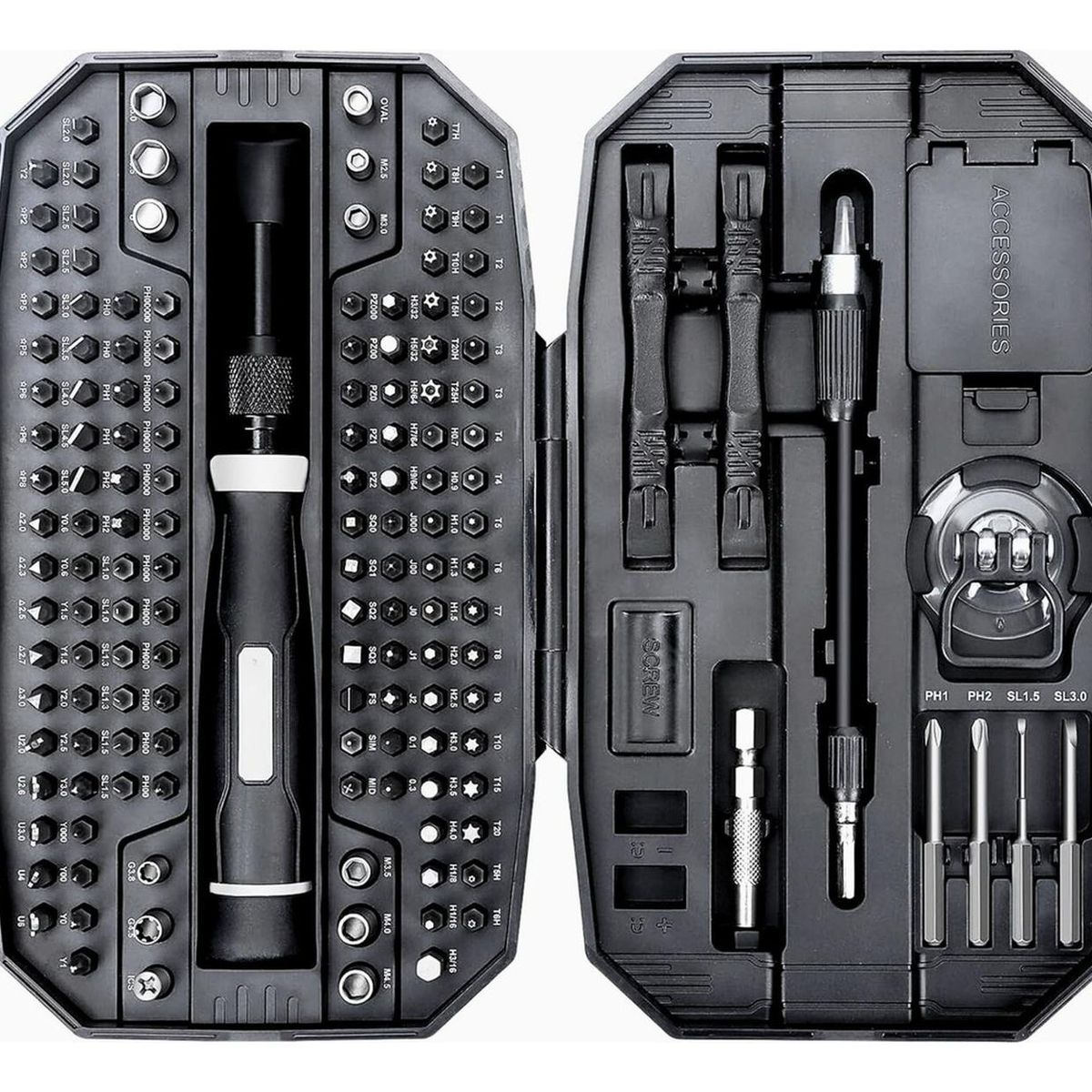 YEP S - Juego Destornilladores De Precisión 153 Piezas En 1