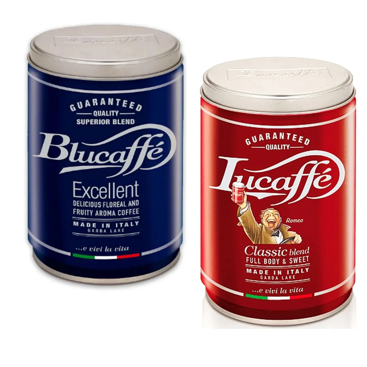 LUCAFFE - Cafe Lucaffe Classic 250 Gr + Café Lucaffe Blucaffé 250 Gr