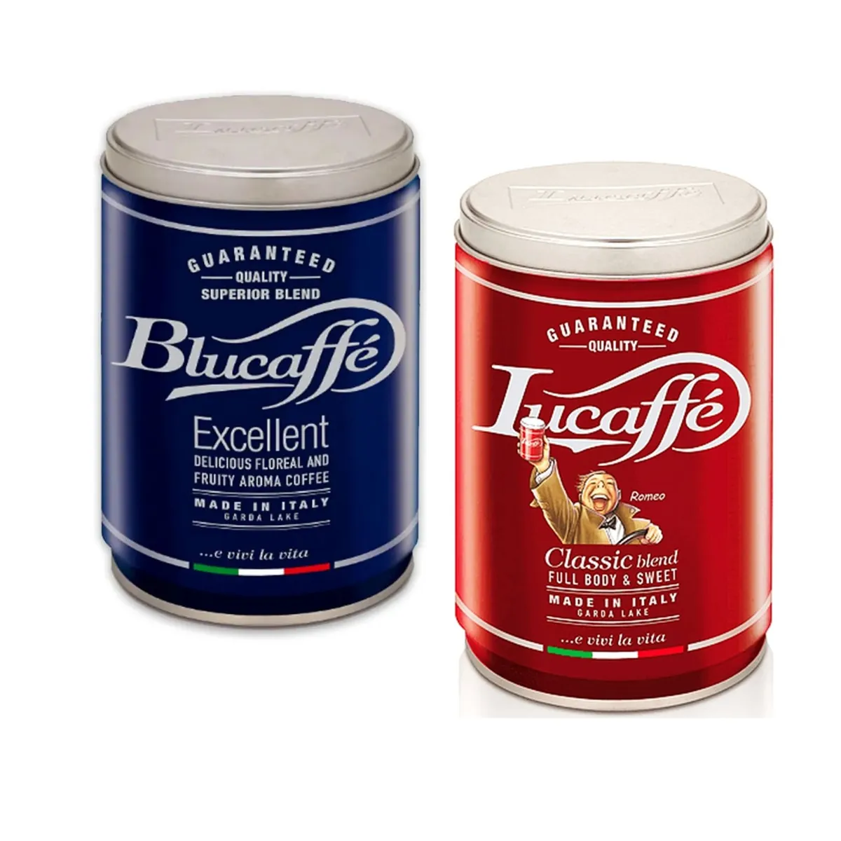 LUCAFFE - Cafe Lucaffe Classic 250 Gr + Café Lucaffe Blucaffé 250 Gr