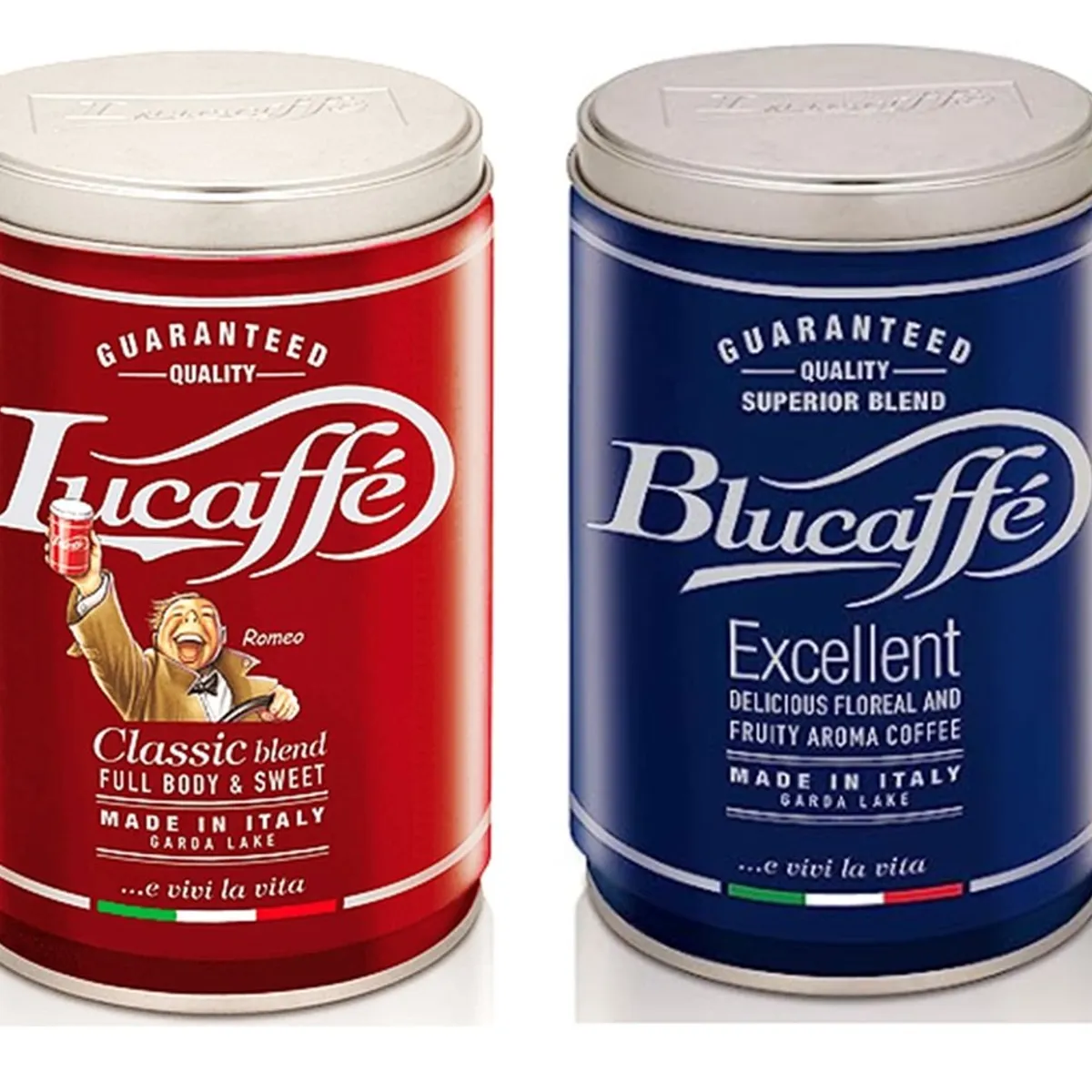 LUCAFFE - Cafe Lucaffe Classic 250 Gr + Café Lucaffe Blucaffé 250 Gr