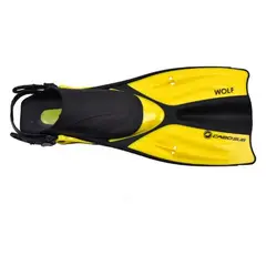 CABOSUB - Aleta Natación Wolf Adulto Velocidad Confort en el Agua - Amarillo - 38-40