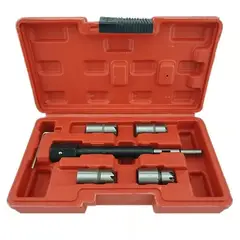 GENERICO - Kit Escariador Asiento Inyectores Diesel Petrolero Universal