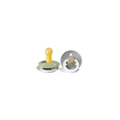 BIBS - Pack Chupetes Talla 1 - Sage Night/Cloud Night