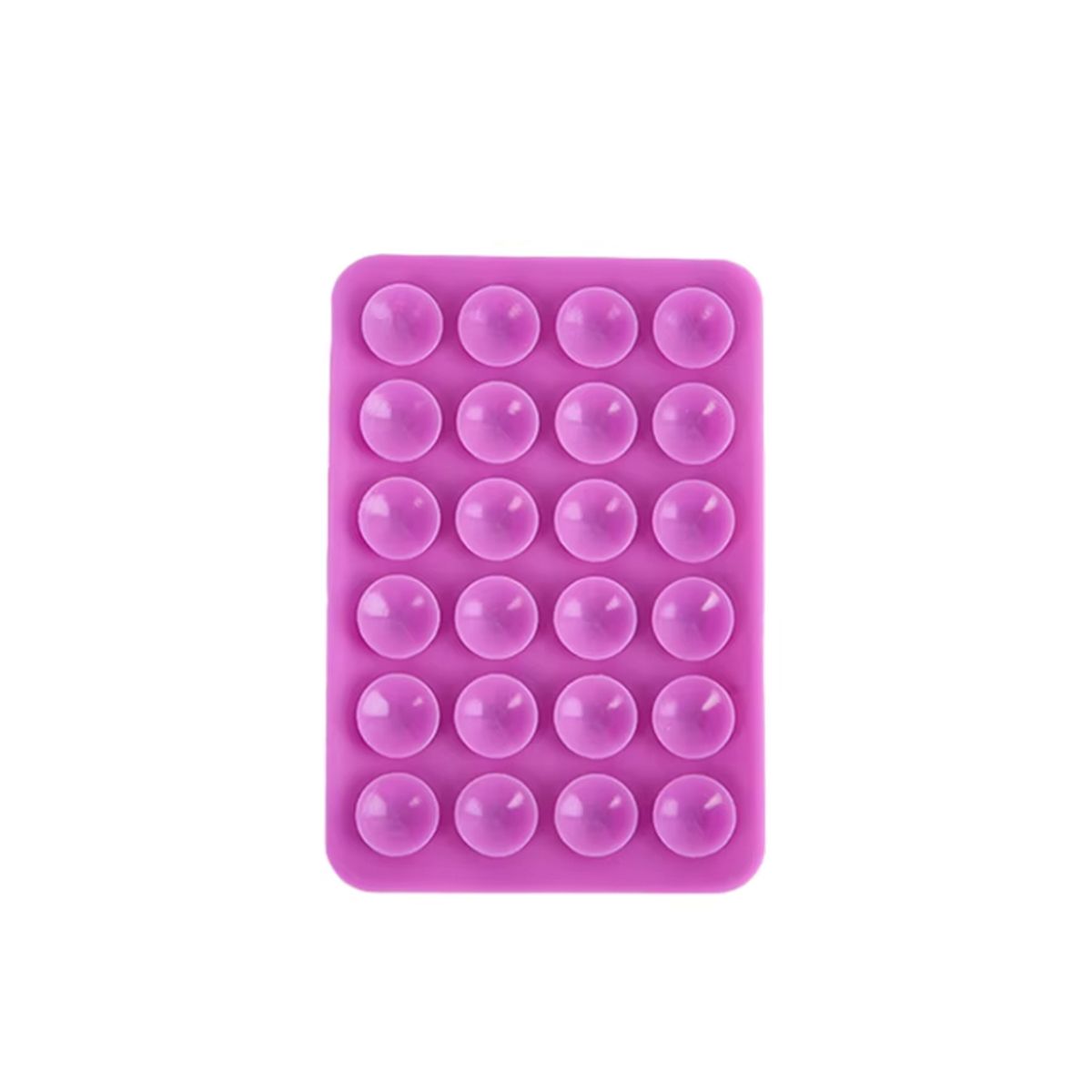 JOIGO - Soporte De Silicona Ventosa Adhesivo Para Celular Fucsia.