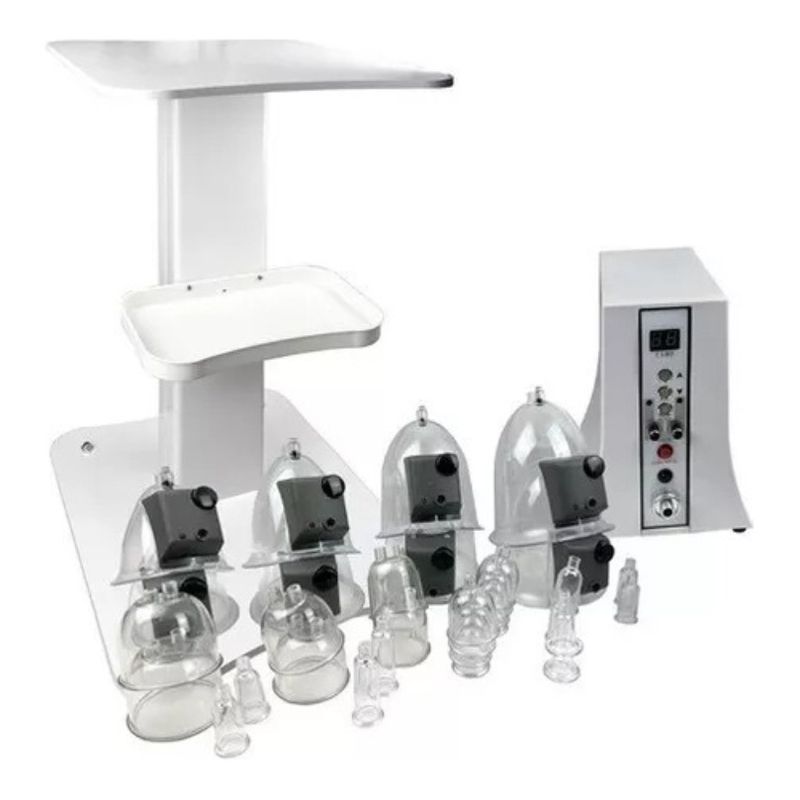 GENERICO - Vacuum Terapia Infrarrojo 35 Ventosas +mas+ Carro Ayudante