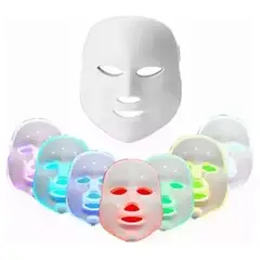 GENERICO - Máscara De Terapia De Luz Facial Led 7 Colores Fototerapia