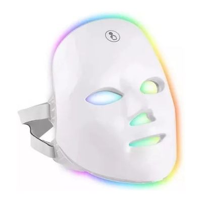 Imagen 2 del producto Máscara De Terapia De Luz Facial Led 7 Colores Fototerapia