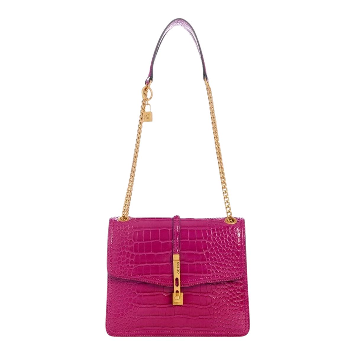 GUESS - Cartera James Convertible Xbody Flap Rosado Guess