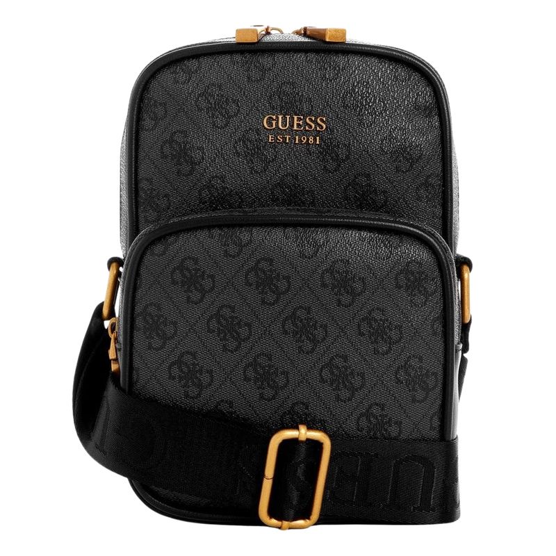 GUESS - Bolso Keith Camera Bag Negro Guess