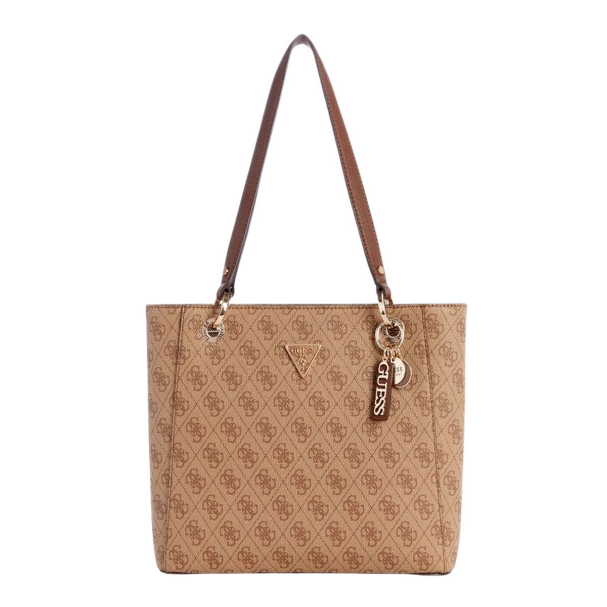 GUESS - Cartera Noelle Small Noel Tote Café Guess
