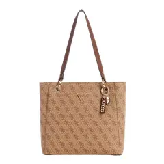 GUESS - Cartera Noelle Small Noel Tote Café