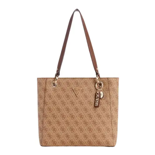 GUESS - Cartera Noelle Small Noel Tote Café