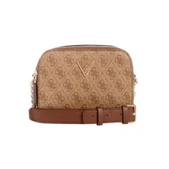 GUESS - Cartera Noelle Camera Crossbody Café