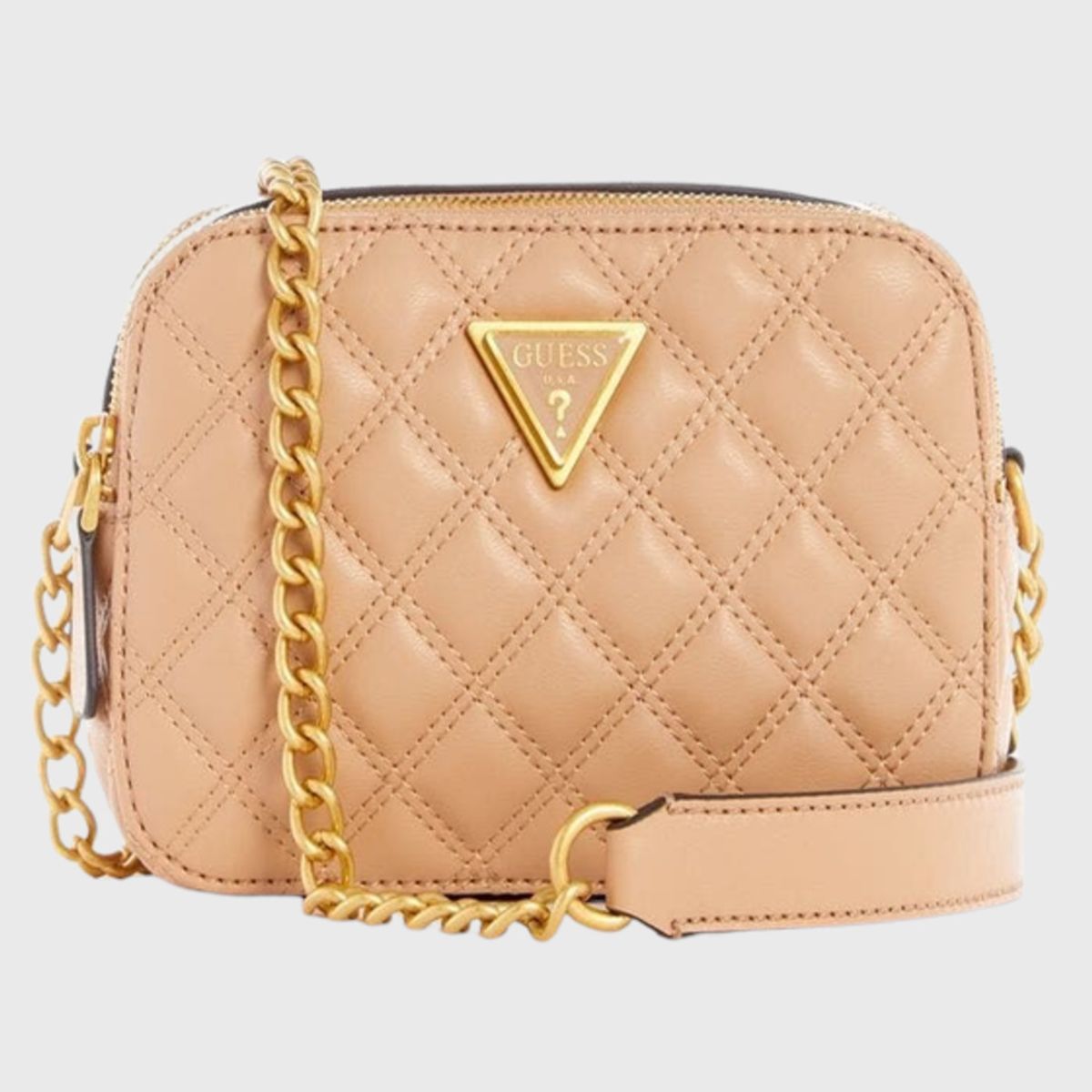 GUESS - Cartera Giully Camera Bag Beige Guess