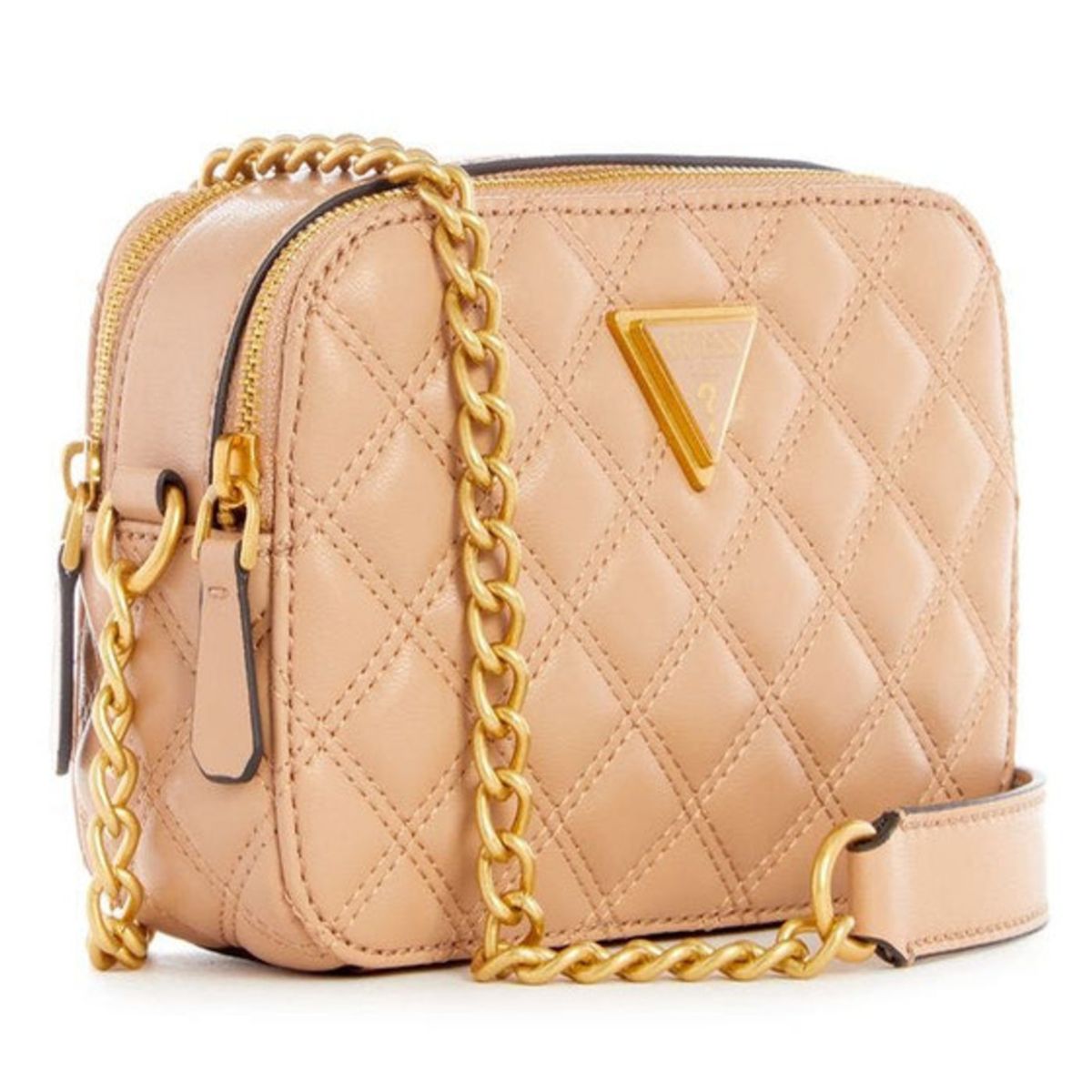 GUESS - Cartera Giully Camera Bag Beige Guess