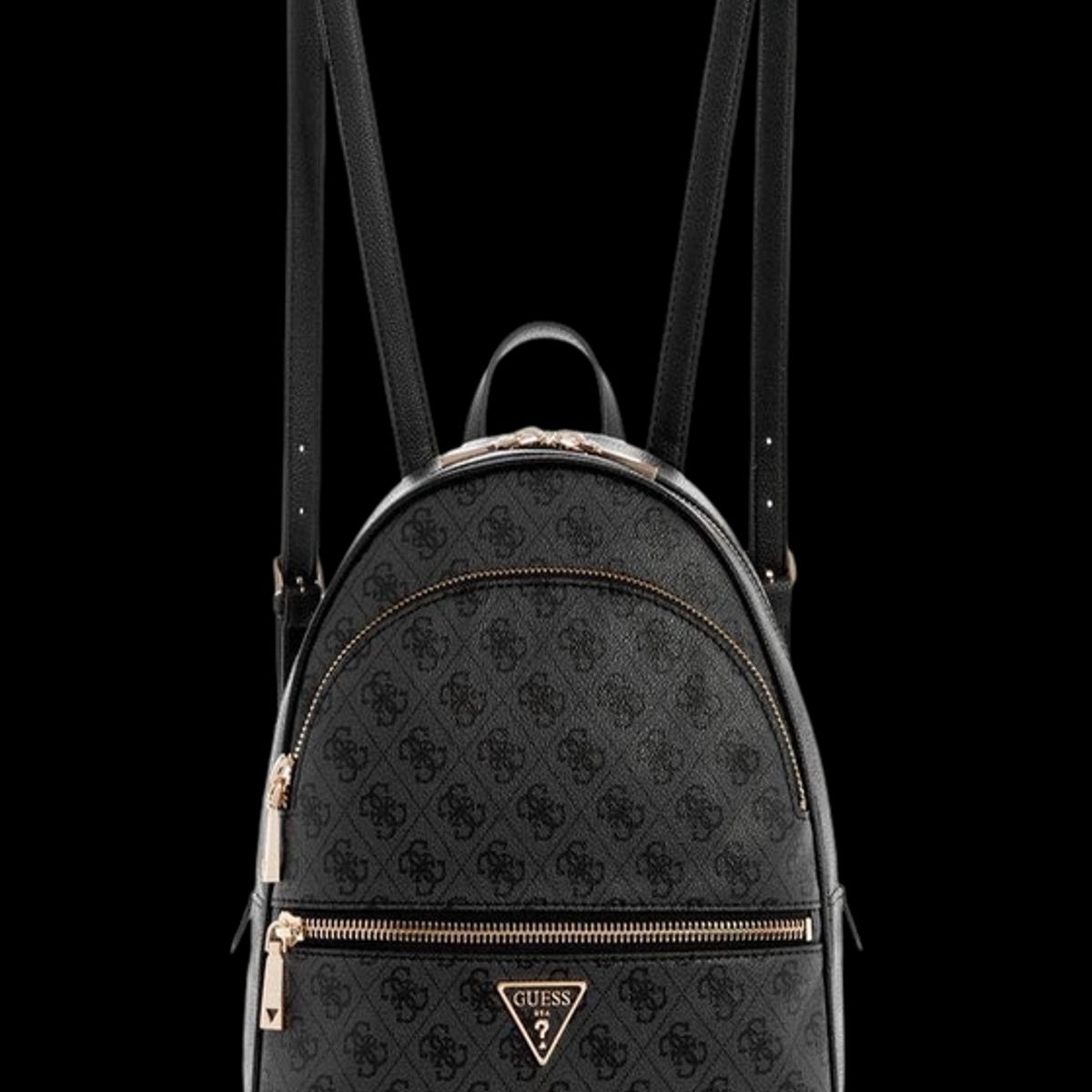GUESS - Mochila Manhattan Large Backpack Carbón Guess