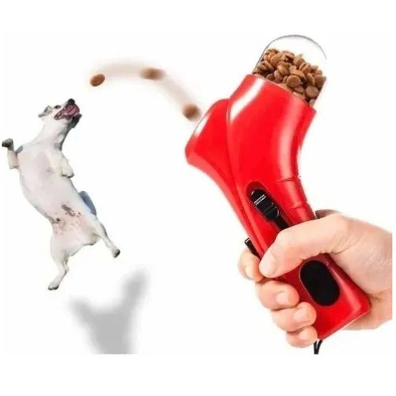 GENERICO - Lanzador De Alimentos Snack Golosinas Para Perros Mascotas