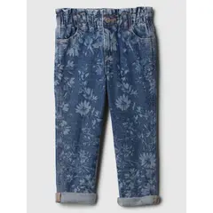 GAP - Jeans Toddler Niña Mom Azul