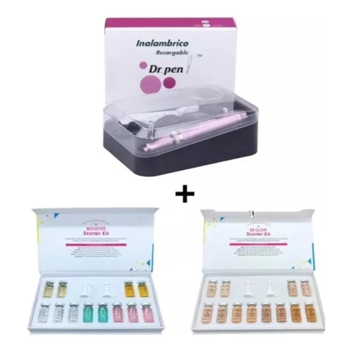 GENERICO - Bb Glow pigmentos serum + Dermapen Ultima M7 Inalambrico
