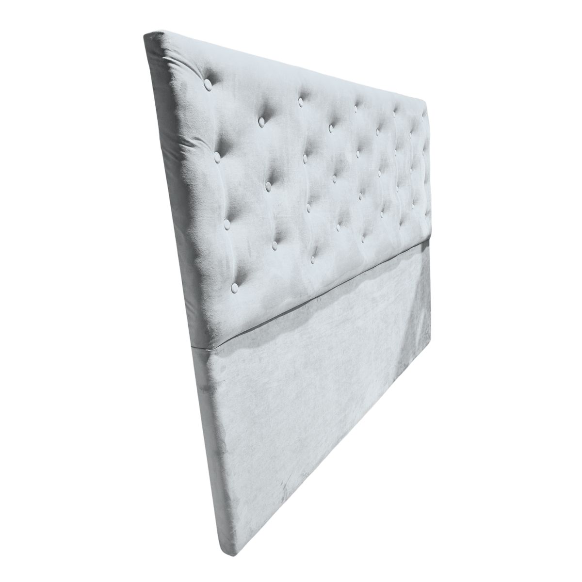 GENERICO - Respaldo King Crudo Felpa a piso Muebles Rimar 182x127x8