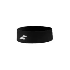 BABOLAT - Cintillo Negro Logo Blanco Tenis Padel