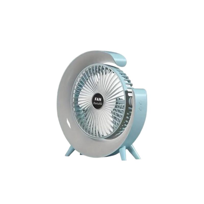 GENERICO - Ventilador Usb De Escritorio Celeste