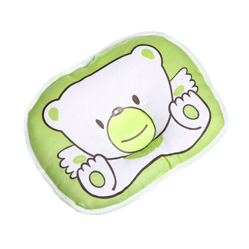GENERICO - Almohada Cojín Bebe Reposa Cabeza Plana Ergonómico Para Cuna