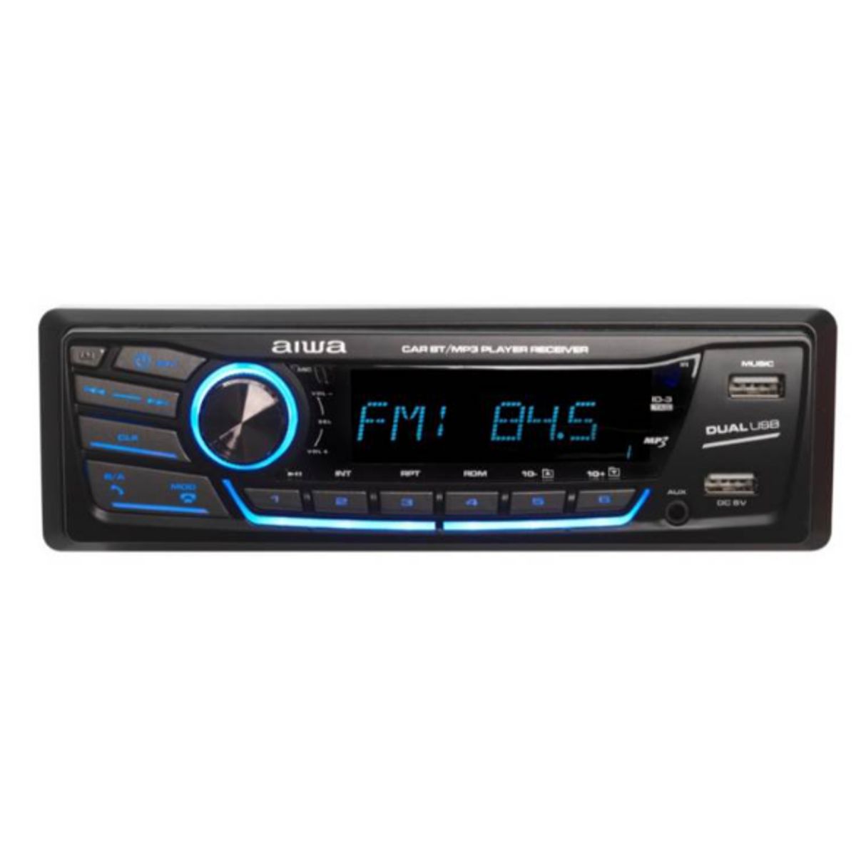 AIWA - Radio + Parlante Auto Aiwa CAW-2016BT 2 Vías Con Control