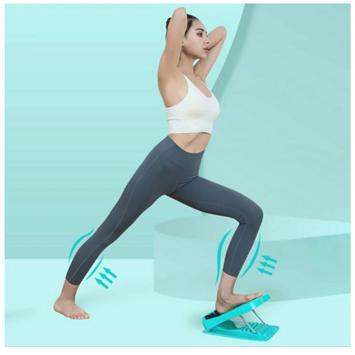 GENERICO - Tablero Inclinable Para Estiramiento De Piernas Ejercicio