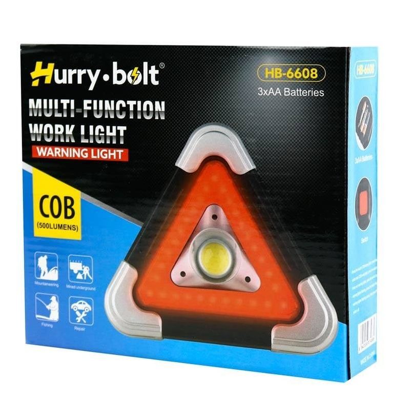 GENERICO - Luz De Emergencia Recargable Triangulo Multifunción