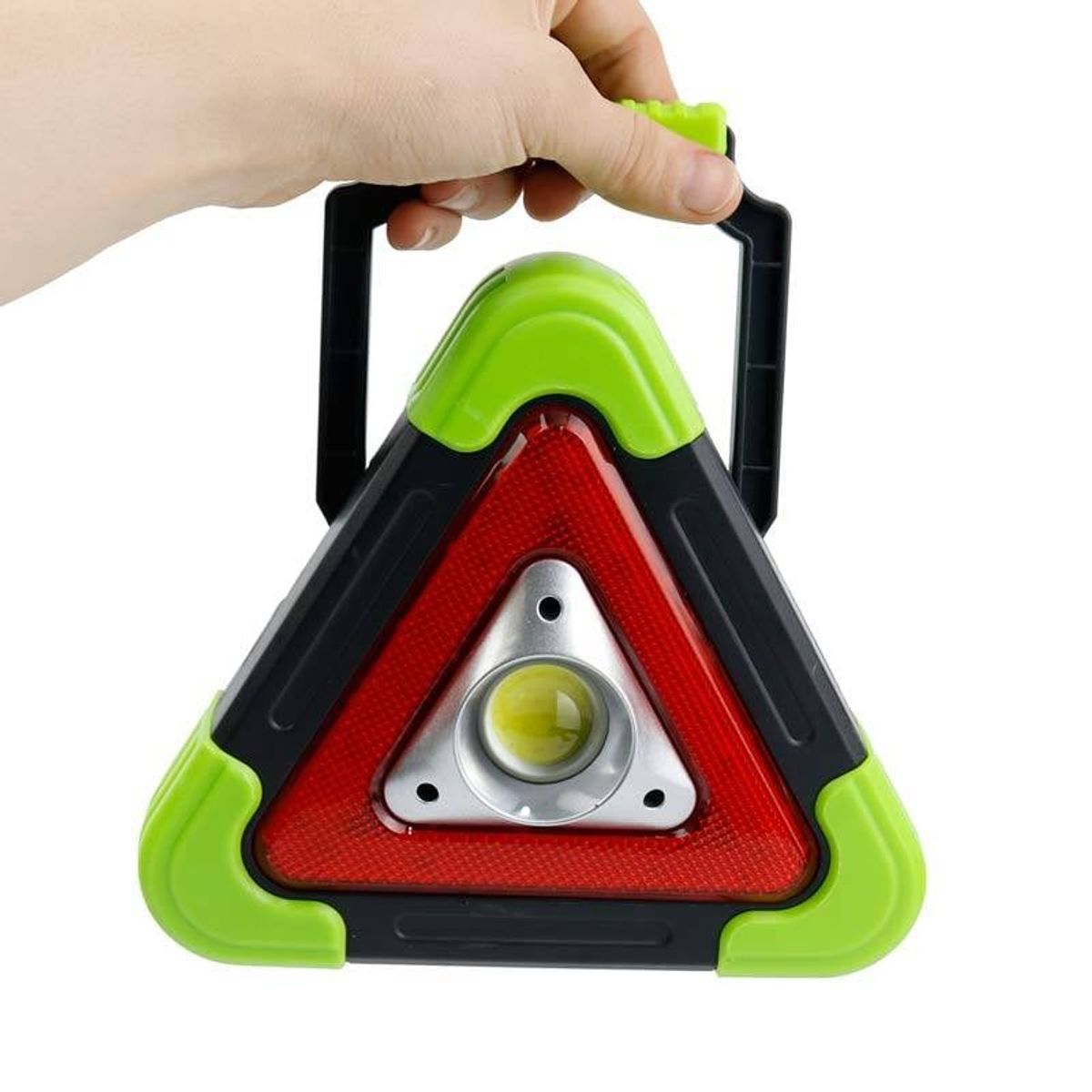 GENERICO - Luz De Emergencia Recargable Triangulo Multifunción