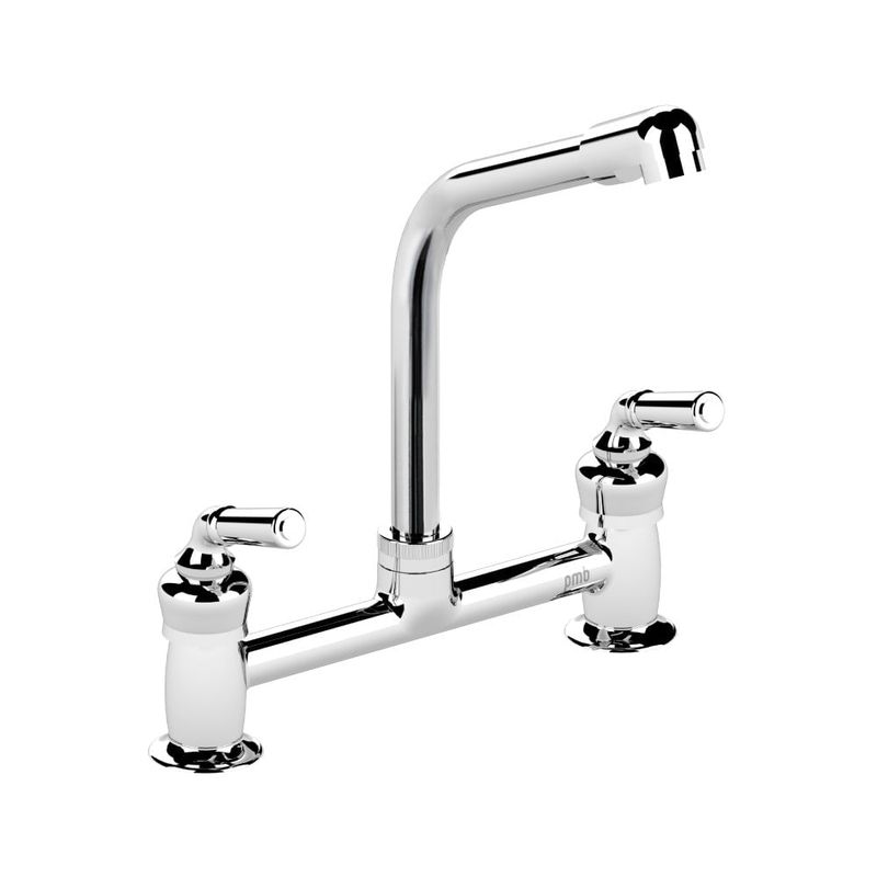 PMB - Combinación Grifo De Fregadero Lavaplatos Columbus Cromo