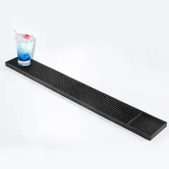 MERCADO CBF - Escurridor Bar Coctelería Negra Goma Para Vaso Copas Barman