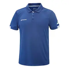 BABOLAT - Polera Play Polo Azul Tenis Padel