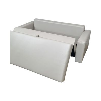 Imagen 2 del producto SOFA CAMA MULTIFUNCIONAL ECOCUERO BEIGE