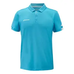 BABOLAT - Polera Play Polo Celeste Tenis Padel