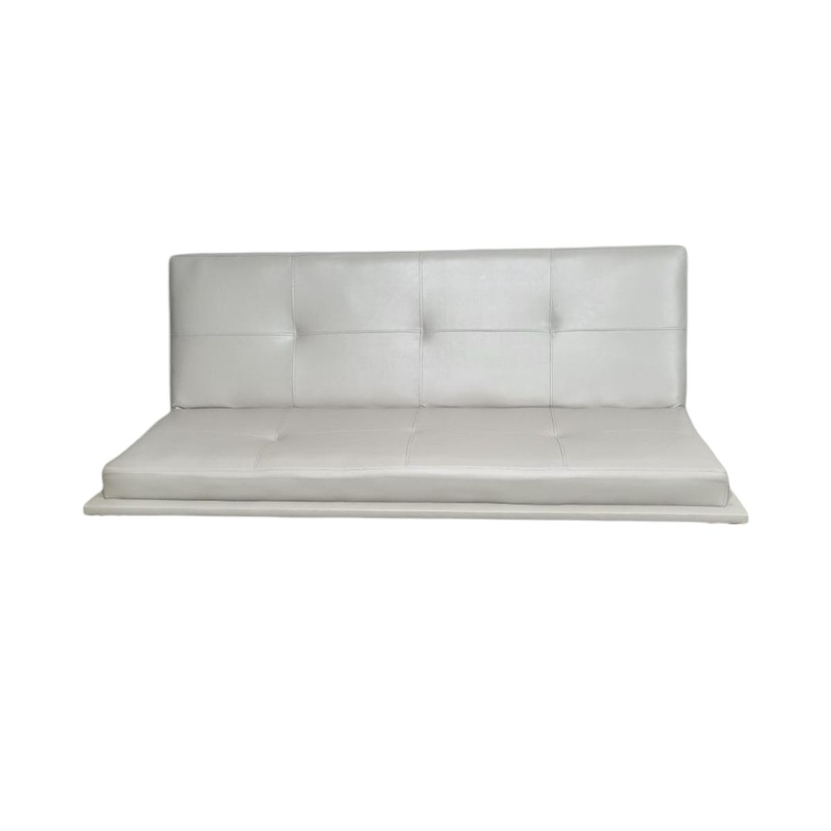 DISEÑOS VALESTRINI - SOFA CAMA ECOCUERO BEIGE