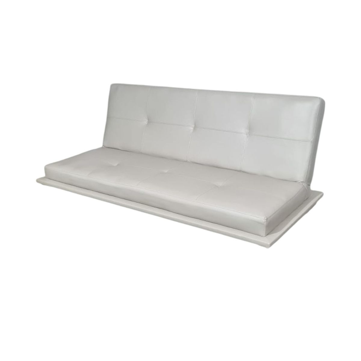 DISEÑOS VALESTRINI - SOFA CAMA ECOCUERO BEIGE