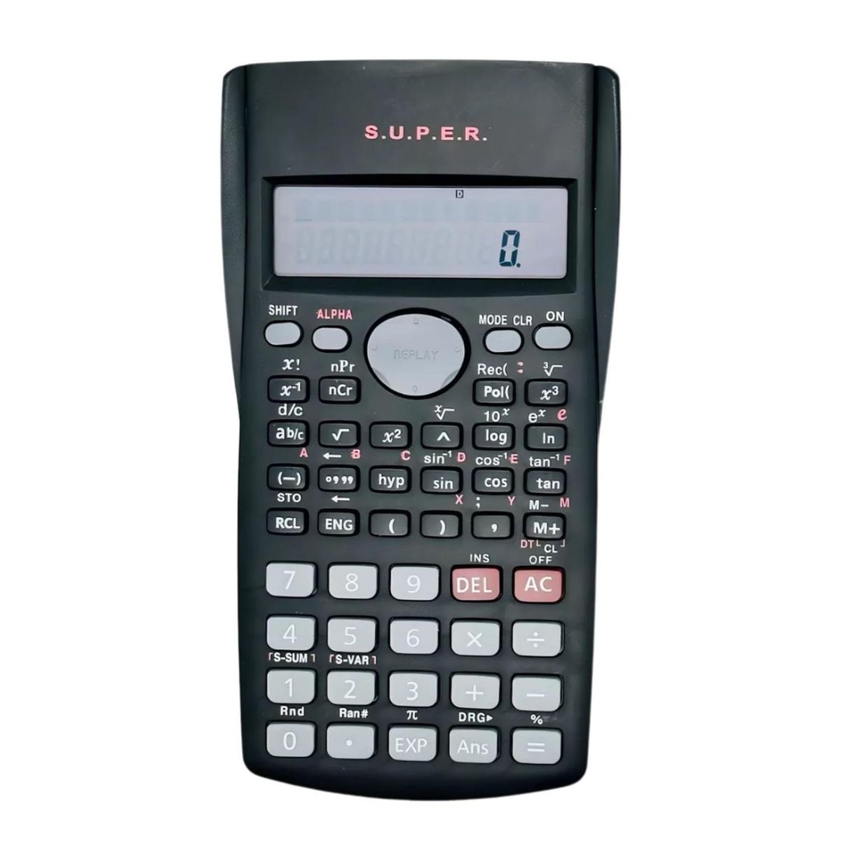 IMPORTCLICK - Calculadora Científica Tapa 10 Dígitos Pilas IMPORTCLICK