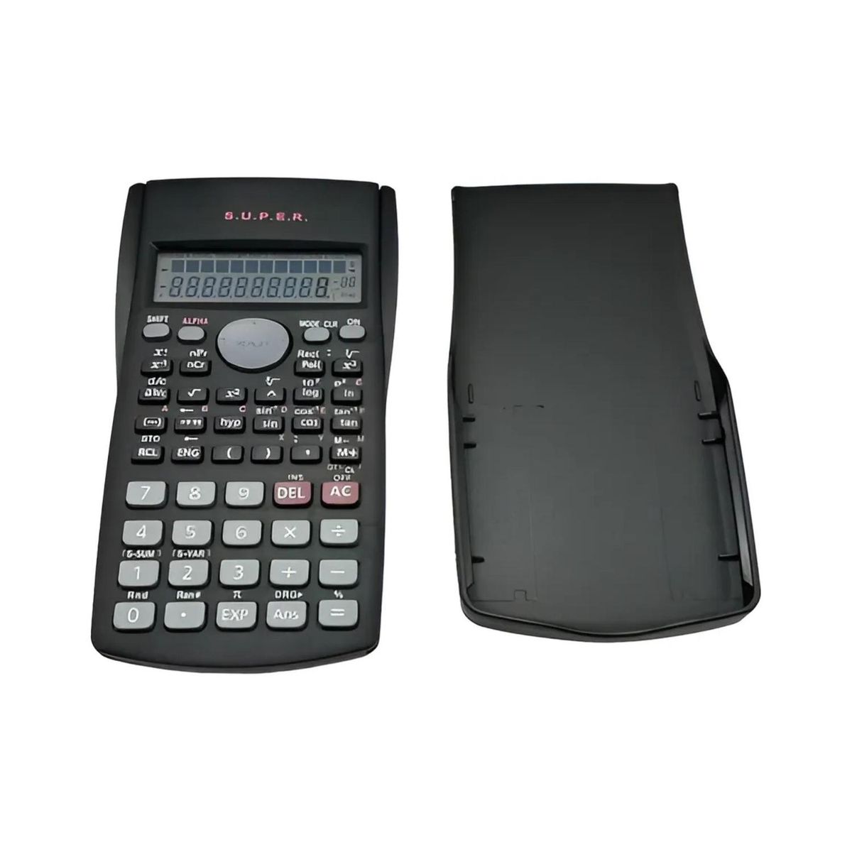 IMPORTCLICK - Calculadora Científica Tapa 10 Dígitos Pilas IMPORTCLICK