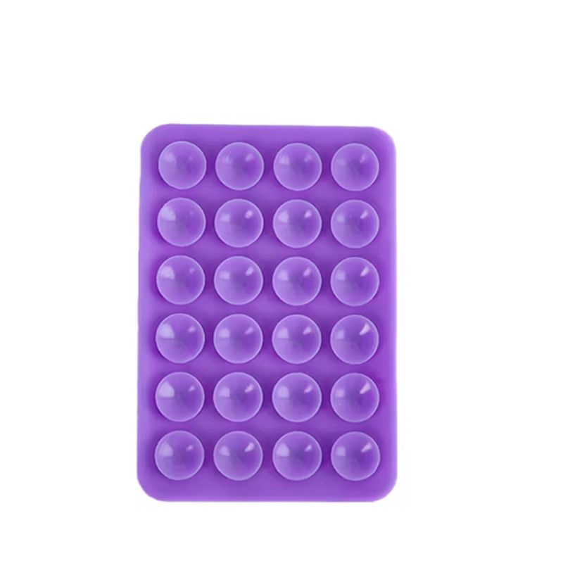 JOICO - Soporte De Silicona Ventosa Adhesivo Para Celular Lila
