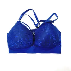 SANDALO - Bralette microfibra y encaje 0618-1