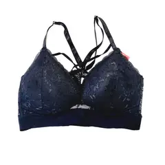 SANDALO - Bralette microfibra y encaje 0618-1