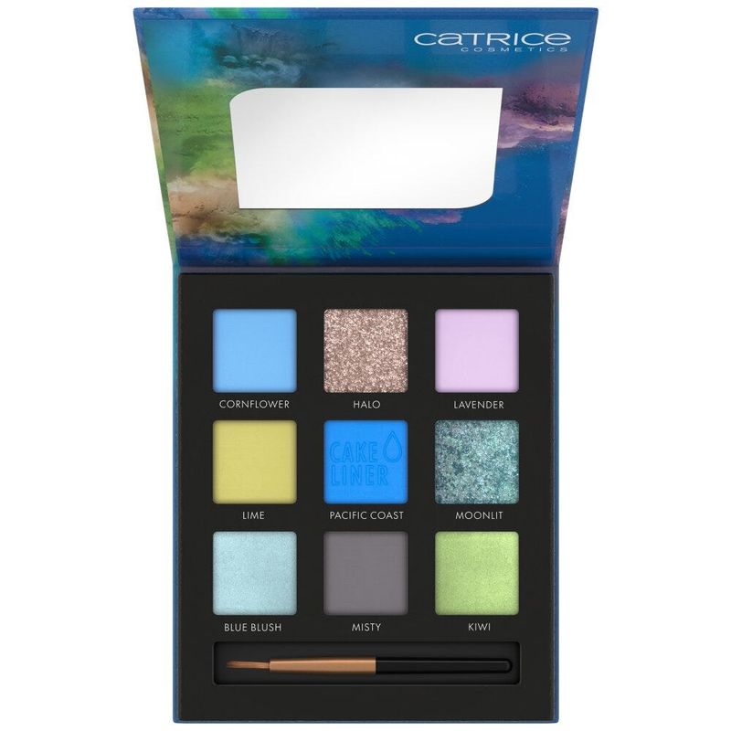 CATRICE - Paleta De Sombras De Ojos Colour Blast Blue Meets Lime