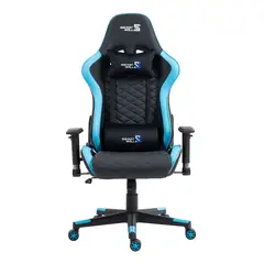 SECRET SKILL - Silla Gamer Shotter Negro Azul