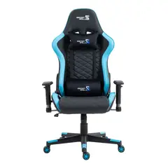 SECRET SKILL - Silla Gamer Shotter Negro Azul