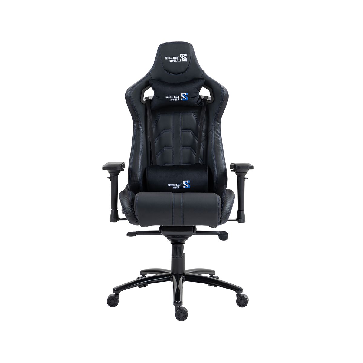 SECRET SKILL - Silla Gamer Black Wolf Negro Negro