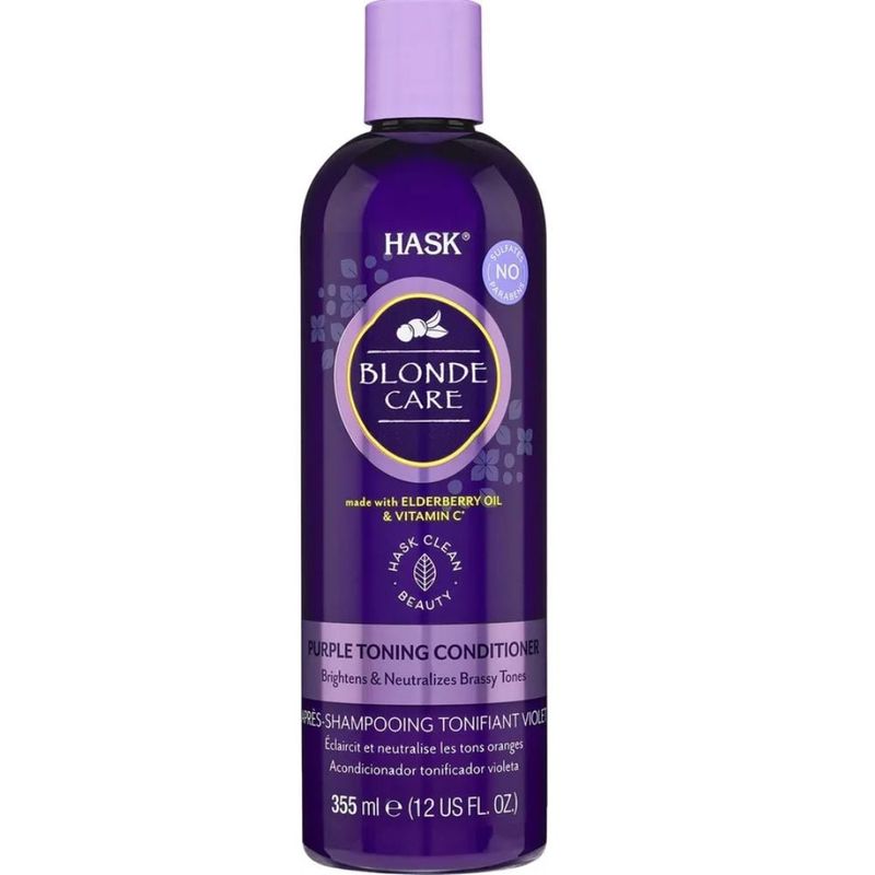 HASK - HaskAcondicionador blonde Care 355ml